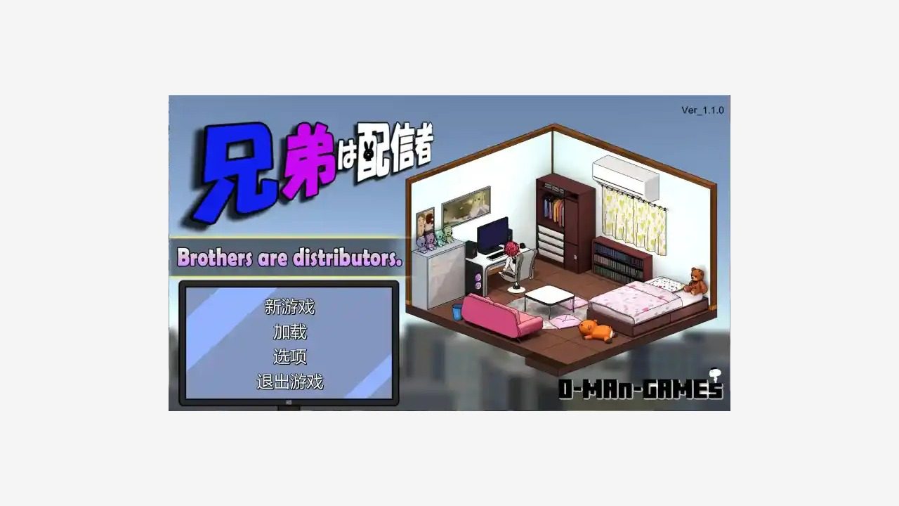 主播兄弟NTR二人 角色路线 场景图 1